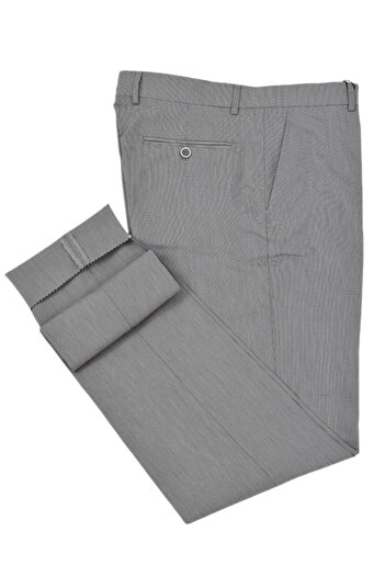 Günce Men's Classic Bird's Eye Fabric Trousers Bgl-St04738