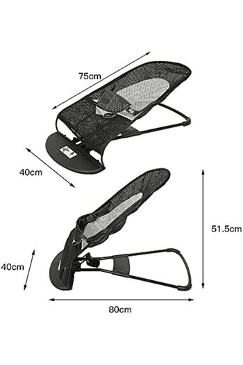 Generic Baby Bouncing Chair, Adjustable Slope Baby Bouncer Cover, Ergonomic Hammock, Hypoallergen