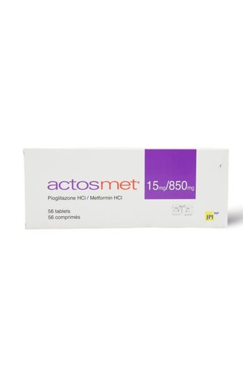 JPI Actosmet 15/850 - 56 Tablets