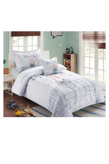 smart home Premium designed 4-piece children's bedding set with comfortable filling, microfiber, 170 x 230cm