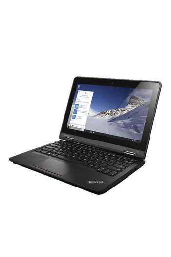 LENOVO Pre-Owned Yoga 11e 2013 11.6-inch Intel Celeron 1st Gen 4 GB 128 GB Black Windows