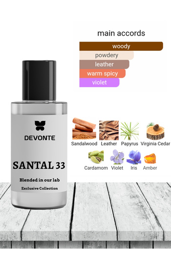 Devonte International Santal 33-longlasting-men & women-100ml