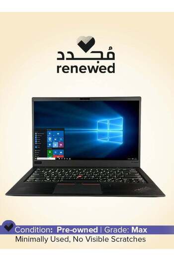 LENOVO Pre-Owned ThinkPad X1 Carbon G6 14.1-inch Intel Core i7 8th Gen 16 GB 512 GB Black