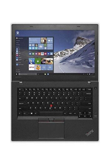 LENOVO Pre-Owned Thinkpad T460 2018 14-inch Intel Core i7 6th Gen 8 GB 256 GB Black Windows