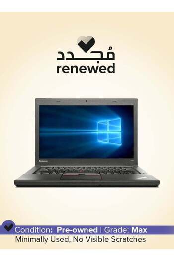 LENOVO Pre-Owned Thinkpad T450 14-inch Intel Core i5 5th Gen 8 GB 256 GB Black Windows