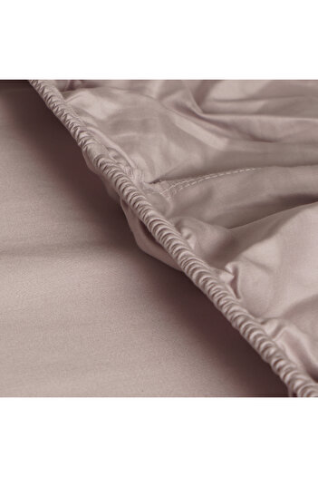 AMBRA 500 TC egyptian cotton fitted sheet - 180*200 violet
