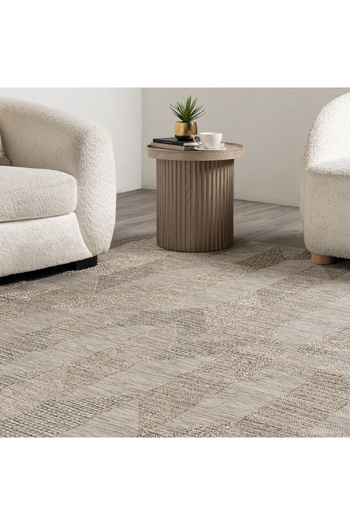 Cottage Polypropylene Oria Chevron Rug 200*300Cm