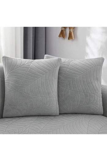 BONJOUR MADAME 2Pcs Throw Pillow Case Cushion Cover Fabric Throw Pillow Case 43 X 43cm