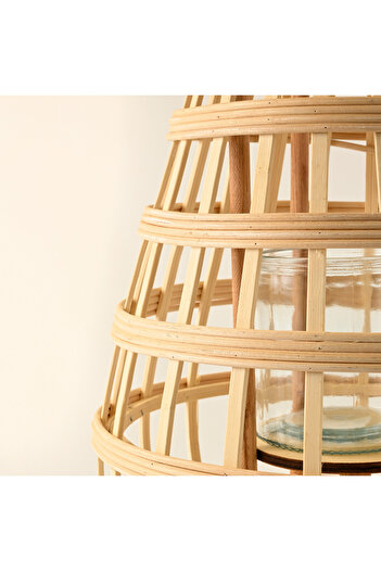 homez bamboo lantern42*32.5*32.5cm