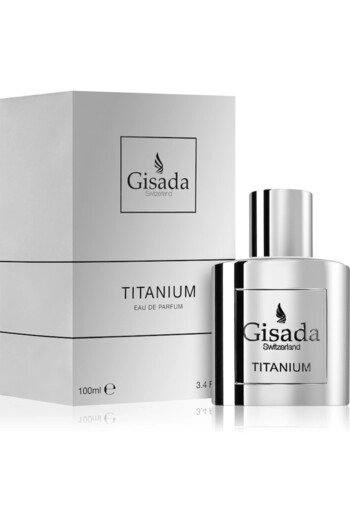 GİSADA Titanium Eau de Parfum, 100 ml for Men