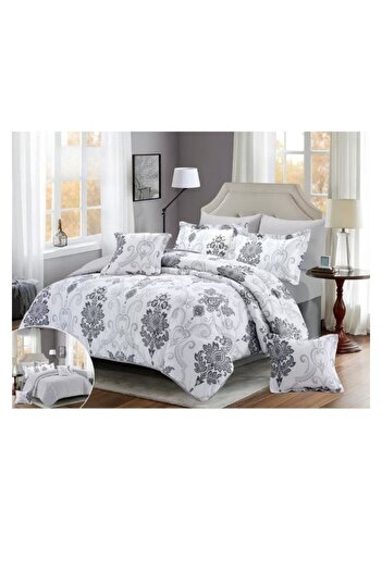 smart home 100% microfiber double bed sheet, comfortable filling bed sheet set, 8-piece set, 250x230cm