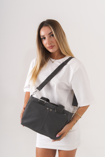 Solo Bag Women's Daily Stylish Leather Long Strap Hand Arm Shoulder Bag