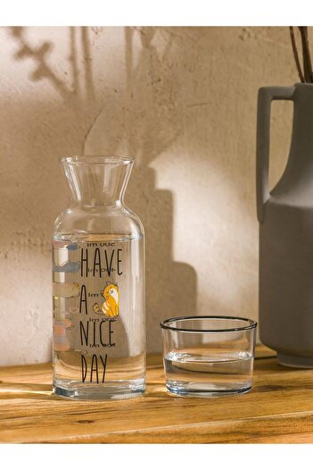 LC Waikiki Lcw Accessories Cat Printed Glass Jug 700 ml (W5)