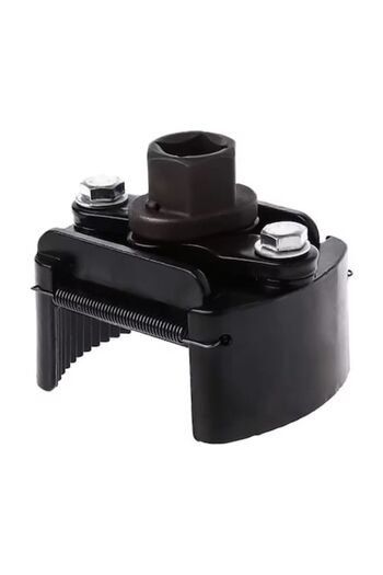 Globalport Retail Adjustable oil filter wrench 60-80 mm, 1/2 drive, Cr-Mo steel