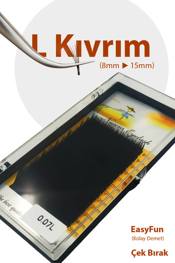 NESURA EYELASH İPEK KİRPİK 0.07 L KIVRIM MİX KUTU 8-15MM - EASYFUN ÇEK BIRAK İPEK KİRPİK