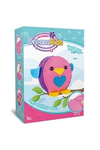 Flippy Children's pillow creation set Model 2, Dream Kids, Bird