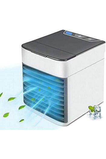 Generic Portable Air Conditioner, Quiet USB Air Cooler with 3-speed, Personal Air Conditioner with LED Light