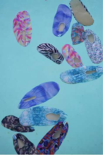 Little Flippers Kaydırmaz Taban Unisex Bebek Çocuk Deniz Ayakkabısı Havuz Patiği - Bang