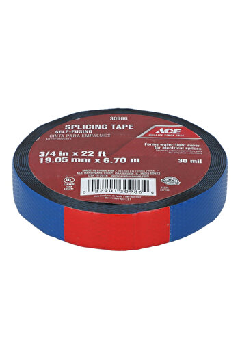 ACE Economical General Purpose Self-Fusing Rubber Splicing Tape 3/4 Inch x 22ft