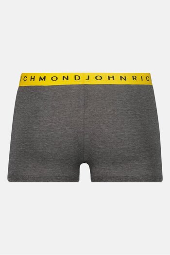 John Richmond Men 3 Piece Brand Logo Trunks, Multicolor