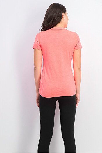 Puma Women Heather Short Sleeve Tee, Ignite Pink