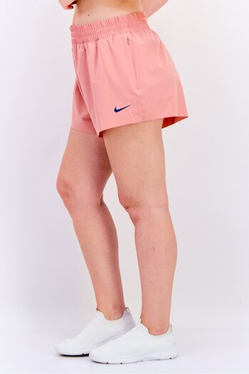 Nike Women Dri-Fit Brand Logo Running Shorts, Pink