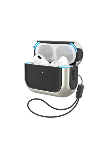 ESR Protective Case for Apple AirPods 1/2, Orbit Hybrid HaloLock, MagSafe Compatible, with Lanyard, TPU,