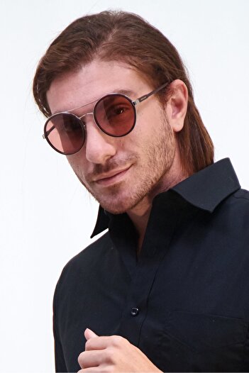 Longchamp Men LO631S Fashion Sunglasses, Maroon/Gold