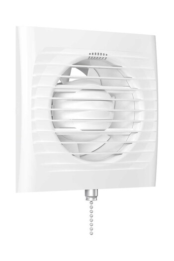 Venteurope EASY100PS bathroom fan, diameter 100 mm, flow rate 97 mc/h, with cord, IP24, 14W, silent