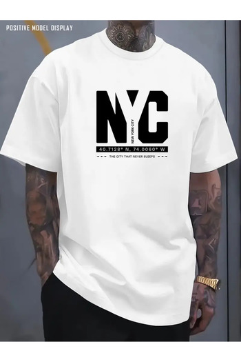 Jose Clothing Premium Oversize κοντομάνικο μπλουζάκι με στάμπα