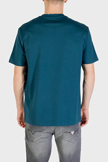 Armani Exchange Βαμβακερό μπλουζάκι με κανονική εφαρμογή Crew λαιμόκοψη Ανδρικό μπλουζάκι XM001281 AF10361 UB022