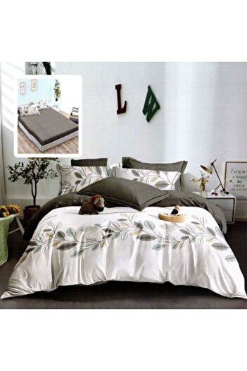 Ralex Economic Double Bed Linen Package Finet 6 Pieces with Mattress Cover + 2 Quilted Pillows 50 x 70 cm