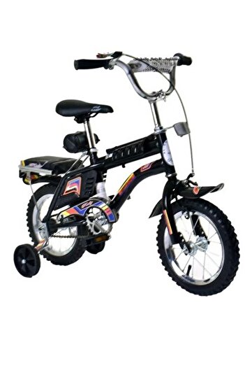 rexa 12-Inch Classic Metallic Kids’ Bicycle with Front and Rear Disc Brakes