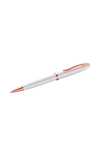 Pelikan Set stilou și stilou Jazz Noble Elegance K/P36, cutie cadou, culoare alb perlat, material metal