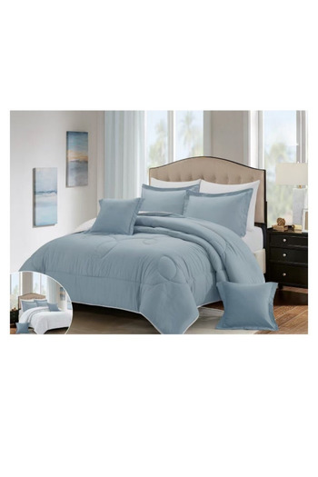 smart home 100% microfiber double bed sheet, comfortable filling bed sheet set, 8-piece set, 250x230cm