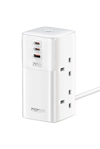 Promate charging station 70w ac sockets