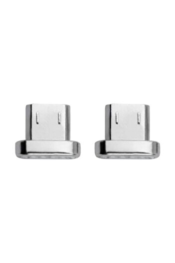 Dali Adaptor compatible with Gravity Cord, Micro-USB and USB Type-C, magnetic, Silver