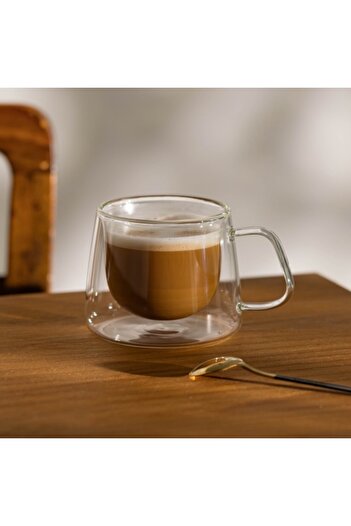 HomeVibes Glass Mug SIMPLISI 190 ml