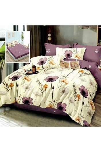 Ralex Economic Bedding Package Double Bed Finet 6 Pieces with Mattress Cover + 2 Quilted Pillows 50 x 70 c