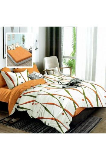 Ralex Economic package double bed linen Finet 6 pieces with mattress cover + 2 quilted pillows 50 x 70 cm