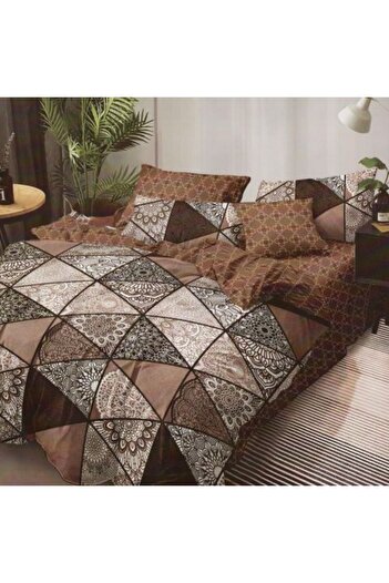 Ralex Economy Package Double Bed Linen Finet 6 Pieces + 2 Quilted Pillows 50 x 70 cm + Duvet 200 x 215 cm