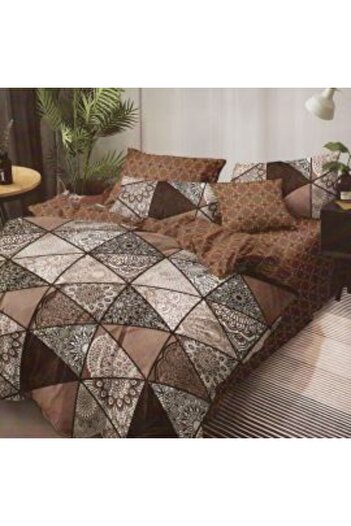 Ralex Economy Package Double Bed Linen Finet 6 Pieces + 2 Quilted Pillows 50 x 70 cm + Duvet 200 x 215 cm