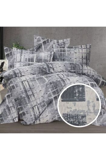 Ralex Bed Linen Set Creponata 100% Cotton, Bed Sheet 160 x 240 cm, Comforter 140 x 210 cm, Pillowcase 50 x