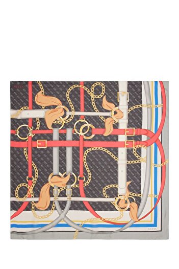 Guess Foulard Women Silk Scarf