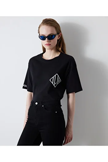 İpekyol Monogram Patterned T-shirt