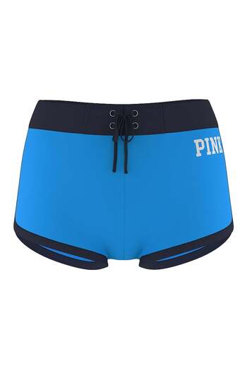 PINK Yüksek Belli Bikini Şort
