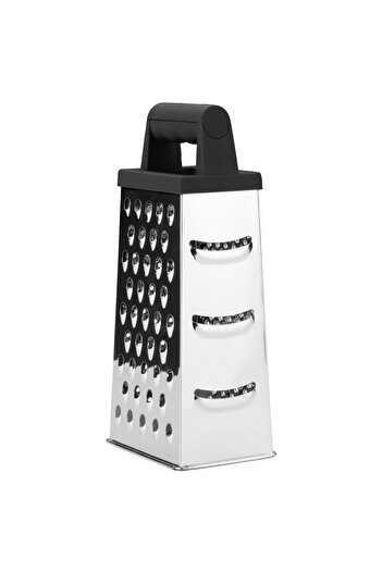 Berghoff Grater, 23.5 cm, 4 sides, Steel, Silver/Black
