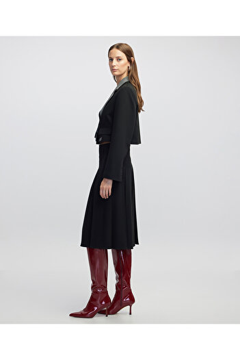 İpekyol Pleated Midi Skirt
