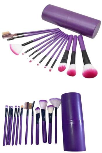 ZERO LAND Hn-Shop 12 Pieces Professional Makeup Brush Eyeshadow Brush Blush Brush Soft Bristles