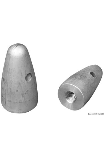 OSCULATI Zinc Propeller Cone, Diameter 22, 25, 30 mm and 35, 40 mm